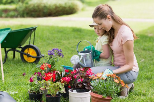 Lawn care and garden upkeep services in Rush Green